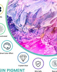 Alcohol Ink for Epoxy Resin – 30 Colors High Concentrated Alcohol-Based Ink, Epoxy Resin Paint Dye Pigment for Resin Petri Dish, Coaster, Painting, Tumbler Cup, Jewelry Making (10Ml Each)