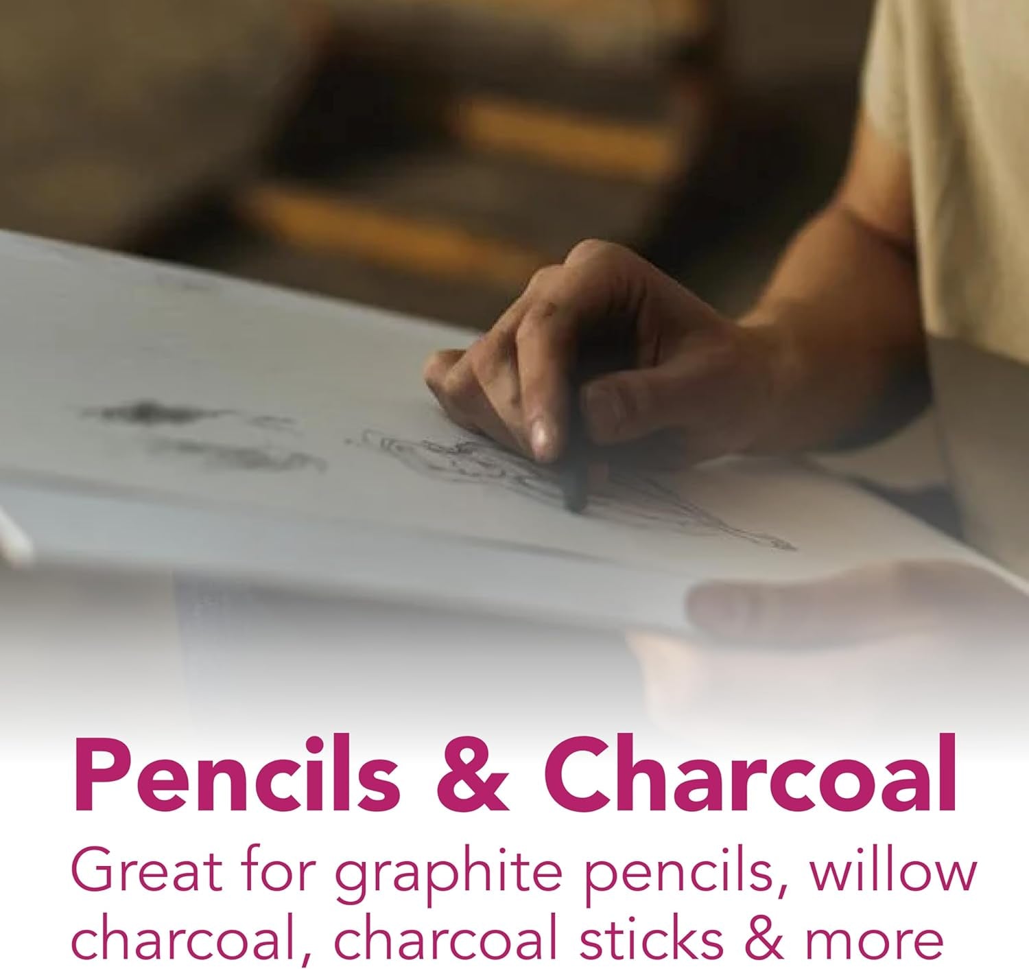 300 Series Sketch, 9X12, White 100 Sheets