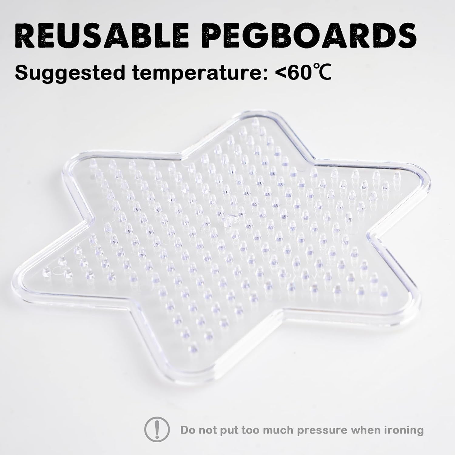 20 Pcs 5Mm Fuse Beads Pegboards - Animal Shape Pegboards for Arts and Crafts Projects with Keychains, Hang Ropes and Beads Tweezers, Fuse Beads Gift Set