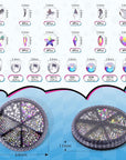 380 Pcs Teeth Gem Kit,Tooth Diamonds Gems Kit for Teeth DIY Crystals Teeth Jewelry Kit for Girls Y2K Crystal AB Rhinestones Butterfly Love Star Multiple Styles for Boys Harmless Fashionable