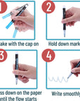 - Double Line Outline Markers, 10 Colors, Shimmer Markers, Self-Outline Metallic Markers, Outline Pens, Craft Pens