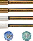 Wax Seal Pen Kit, Special Wax Seal Pen for Decorating Wax Seal Stamp, Fit All Wax Seal Beads or Wax Seal Sticks, Ideal Tool for Wedding Wax Envelope Seal Stamp Decor