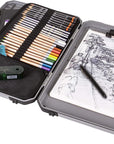 6838AG Sketch Board, Portable Drawing Surface with Internal Art & Craft Storage, Grey