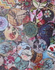 400 Pcs Wooden Buttons,Many Styles Decorative Sewing Button,Buttons for Crafts,2 Holes round Decorative Painted Wood Buttons,Cute Buttons,3D Buttons for DIY Sewing(20Mm,15Mm,25Mm)