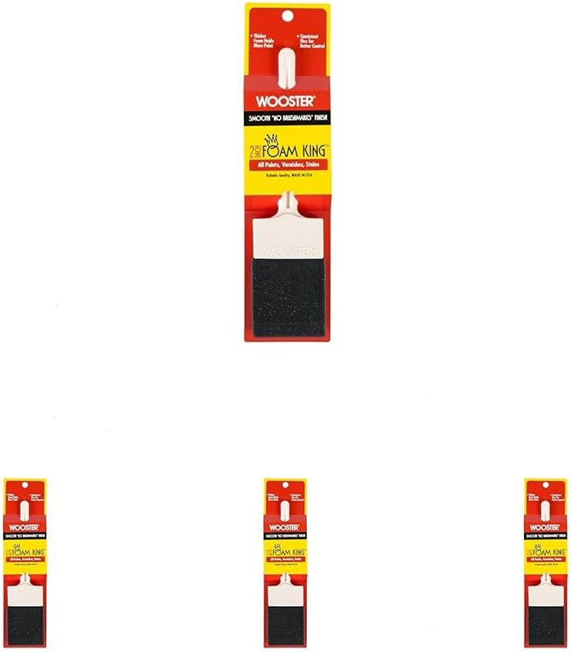 Brush 3103-1 1/2, 1-1/2-Inch 3103-1-1/2 Foam King Paintbrush, White