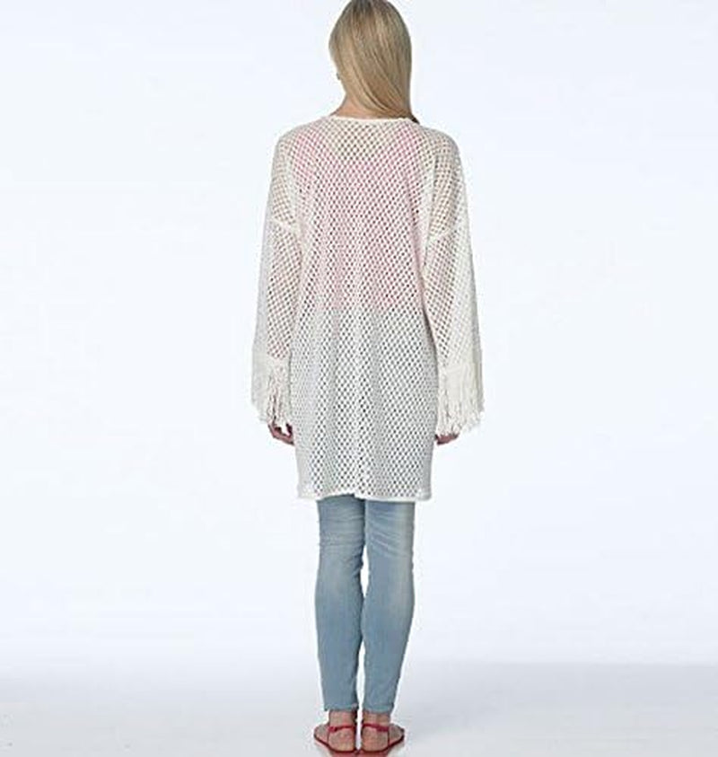 Patterns 6176, Misses Kimono,Sizes (16-18) (20-22) (24-26), ZZ (LRG-XLG-XXL), Multi-Colour