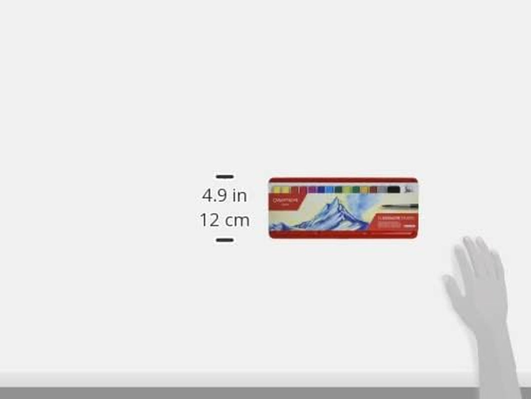 Gouache Studio 15 Assorted Colors Set in Metal Tin