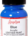 Acrylic Leather Paint 1Oz Blue