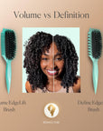 Bounce Curl Volume EdgeLift Brush, 5-in-1 Tool for Volumized, Defined Curls, Waves & Coils - Teal