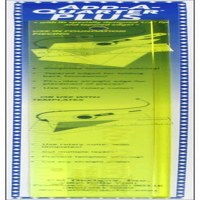 Ruler 12" Add-A-Quarter Plus