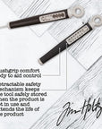 Tim Holtz Craft Pick Poker - Retractable Punch Tool for Paper Crafting, Scrapbooking, Die Cuts, and Art Supplies - Adjustable Fine Point Tip