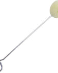 100 Packs Wool Daubers Ball Brush Leather Dye Tool with Metal Handle for DIY Crafts Projects