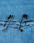 5 Sizes Black Safety Pins Assorted 25-55Mm Small and Large Safety Pins for Art Craft Sewing Jewelry Making in a PP Box (300 Pcs)