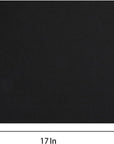 10 Pack Black Stiff Felt Sheet, 17X11.8 Inches Fabric Hard Felt Squares Craft Felt for DIY Crafts, Sewing, Decorative Projects