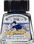 Drawing Ink, 30Ml Bottle, Black Dropper Cap