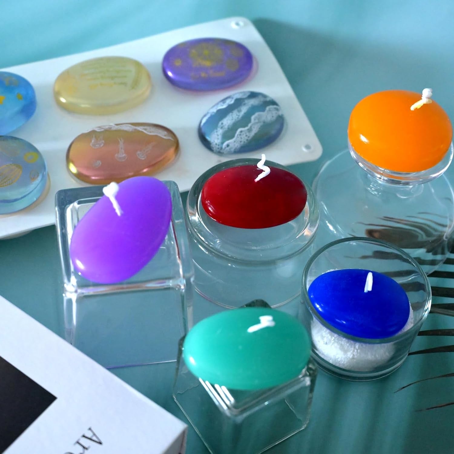 Pebbles Molds, 3D Pebbles Stone Silicone Molds for Baking French Dessert Mousse Cake or Candle Soap Plaster Concrete Art Paint Rocks Gift