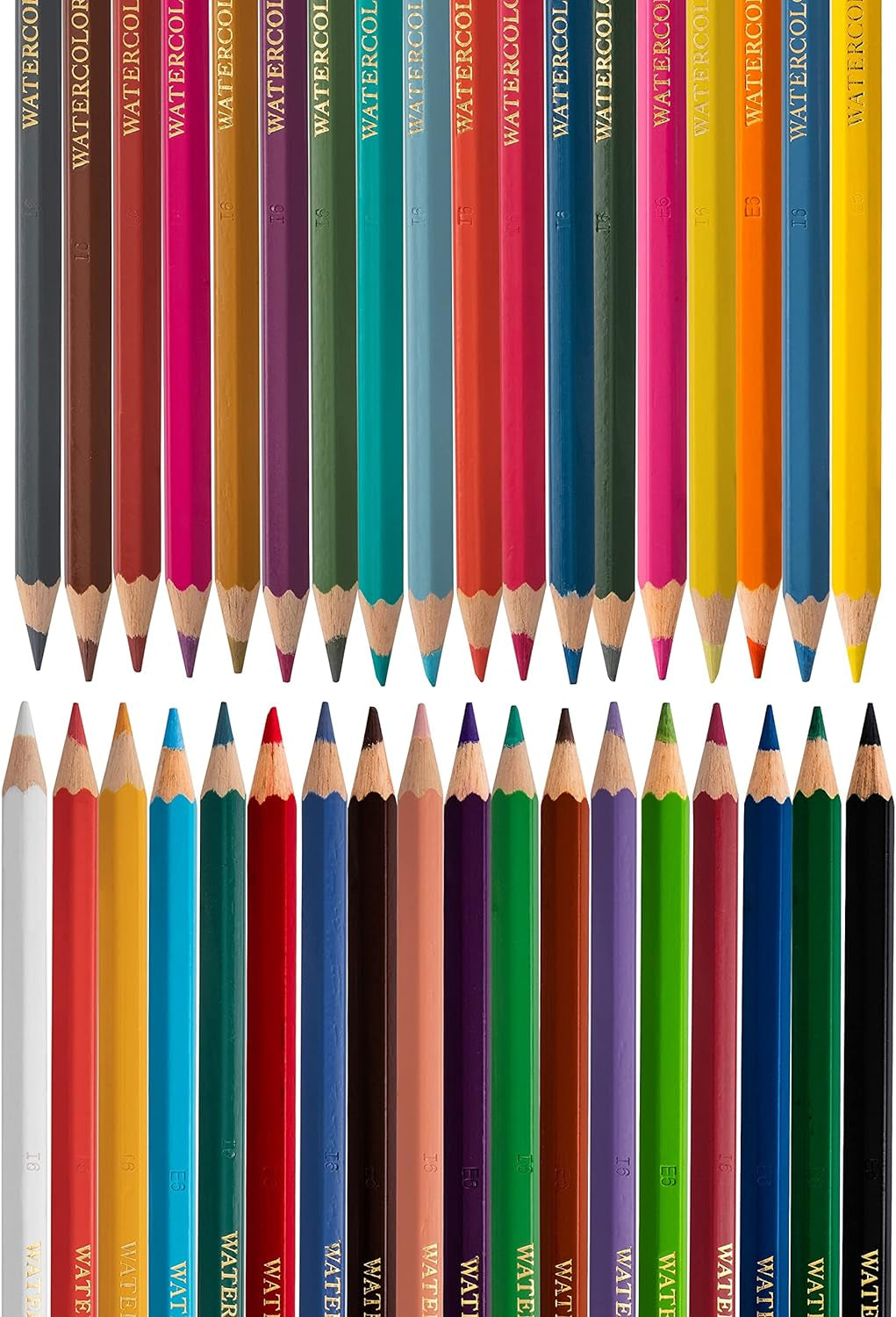 Arts Watercolor Pencil Set - Assorted Colors, 36-Pack (CB9-36)