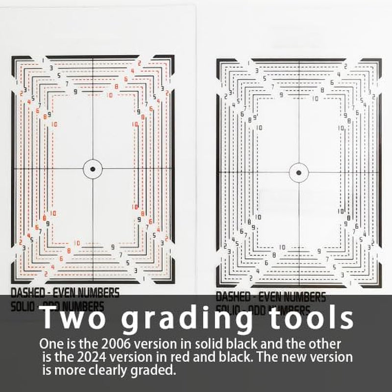 Sports Cards Grading Kit, Card Centering Grading Tool, Sports Trading Cards Measuring Tools