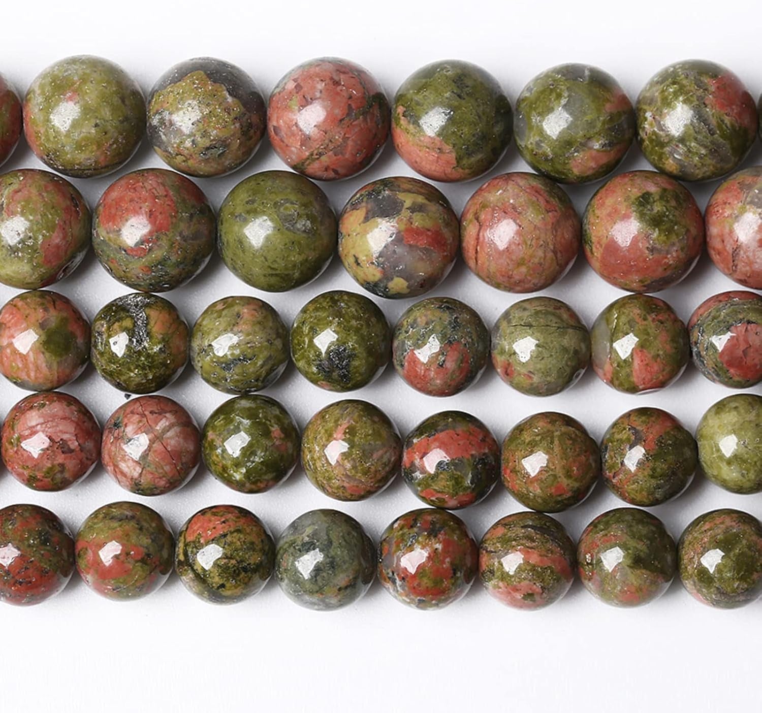 6MM 60PCS Natural Stone Black Labradorite Beads for Jewelry Making DIY Bracelet