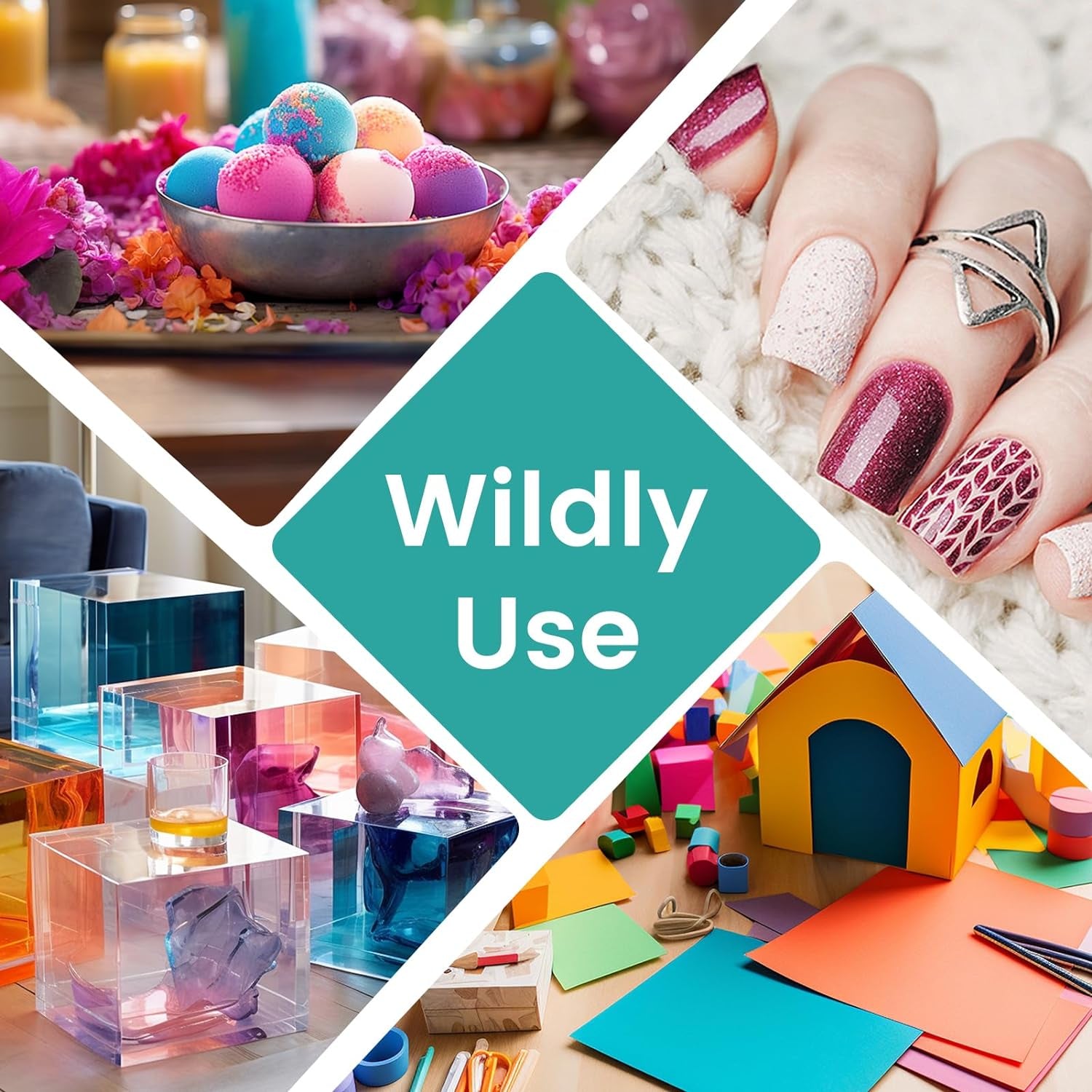 Epoxy Resin Dye - 20 Colors Resin Pigment Paste, Liquid Translucent UV Resin Color Concentrated Colorant Set for Candle Making, Soap Making, Jewelry Making, Paint, DIY Art Crafts - 10Ml Each