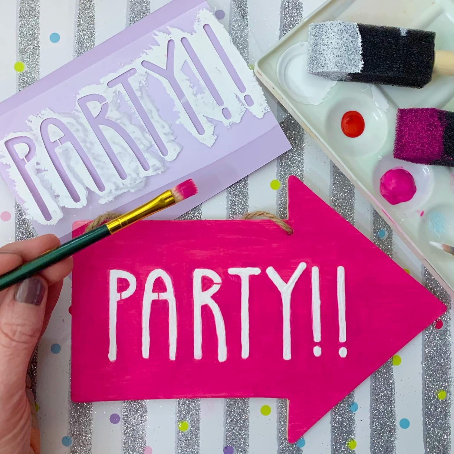 Easy Cut Stencil Sheet Set of 24-12”X12” Acetate Mylar for Cricut Vinyl Cutting – Craft Material