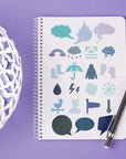 Stencil Drawing Kit for Kids, 25 Pcs Plastic Drawing Stencils with 400+ Shapes, Great Birthday Gift for Boy Girl