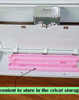 Extension Tray Compatible with Cricut Maker3 Maker and Explore Air3 Air2 Air,Cutting Mat Extender Support for Maker and Explore Air Series (Pink)
