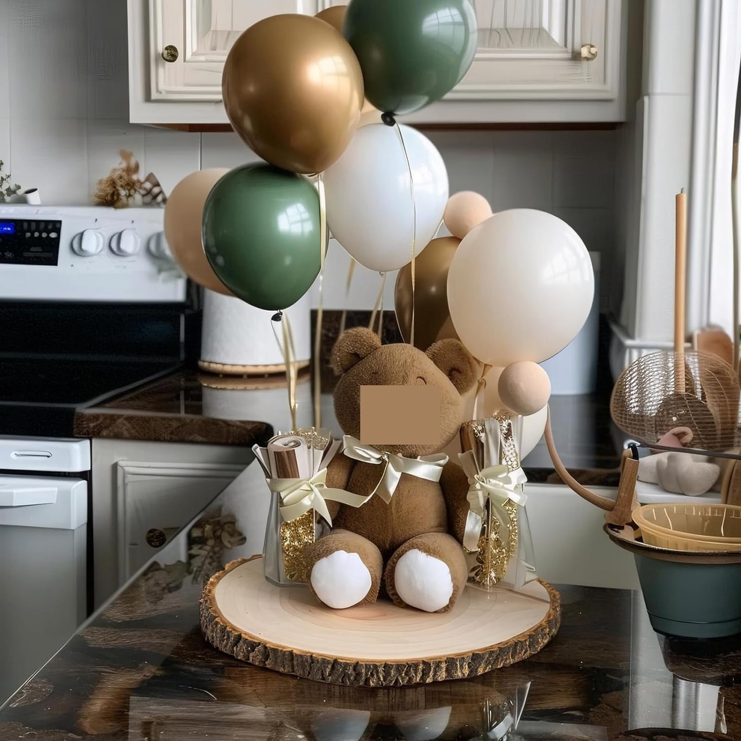 2 Pcs Large Wood Slices for Centerpieces 11-12 Inches Wood Rounds for Tables Decor Rustic Wood Circles for DIY Crafts and Wedding Decor round Wooden Discs Wood Slice Ornaments