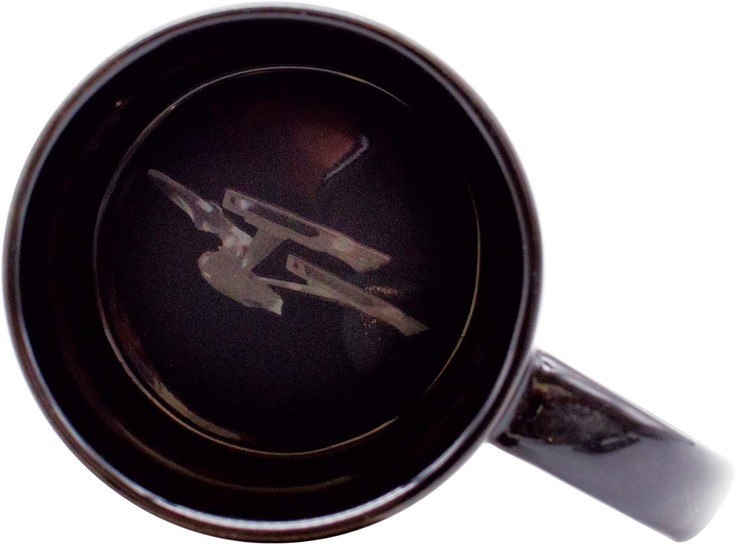 Star Trek Heat-Changing Starship Warp Mug - Add Coffee and the USS Enterprise Enters Warp Speed