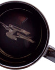 Star Trek Heat-Changing Starship Warp Mug - Add Coffee and the USS Enterprise Enters Warp Speed