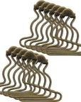 12Pcs Suspender Clips Dungaree Overall Buckles Matal Overall Clasp Replacement 1.5 Inch Overall Clips