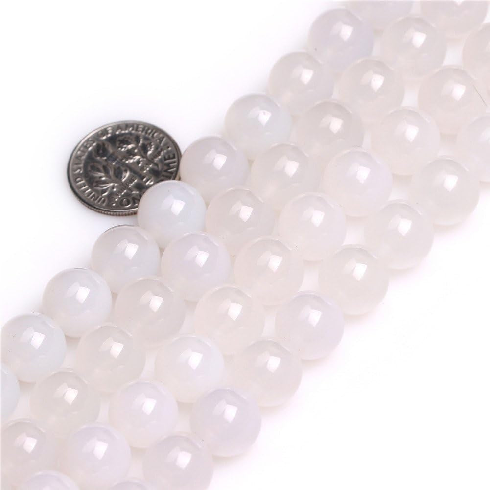 12Mm Natural Indian Agate Beads round Gemstone Loose Beads for Jewelry Making (31-33Pcs/Strand)