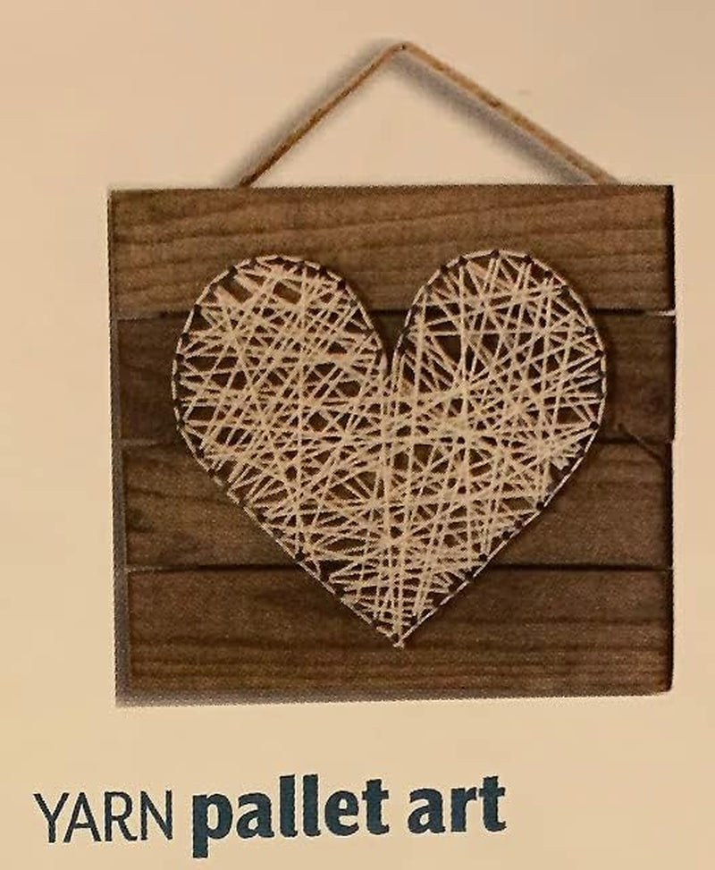 10X10 Inch Unfinished Wood Hanging Plaque - DIY Wood Pallet Sign, Notch Banner, Hanging Wooden Sign, Wood Slice, Decorative Plaque, Rustic Sign for Shop Home Decor, Craft Projects