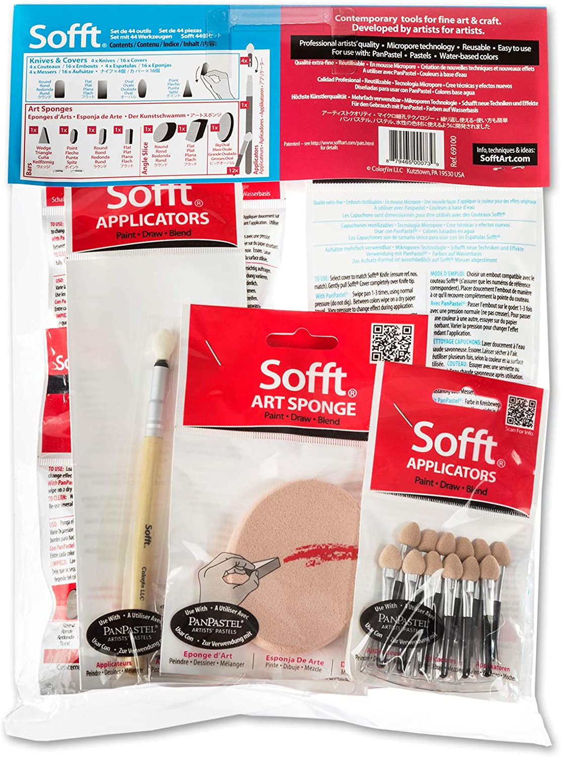 PP69100 44-Piece  Soft Tools Combination Set