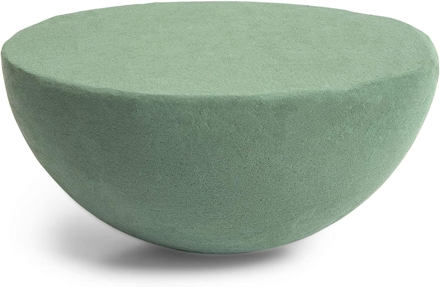 round Floral Foam Half Balls for Flowers and DIY Crafts (7.8 In, 2 Pack)