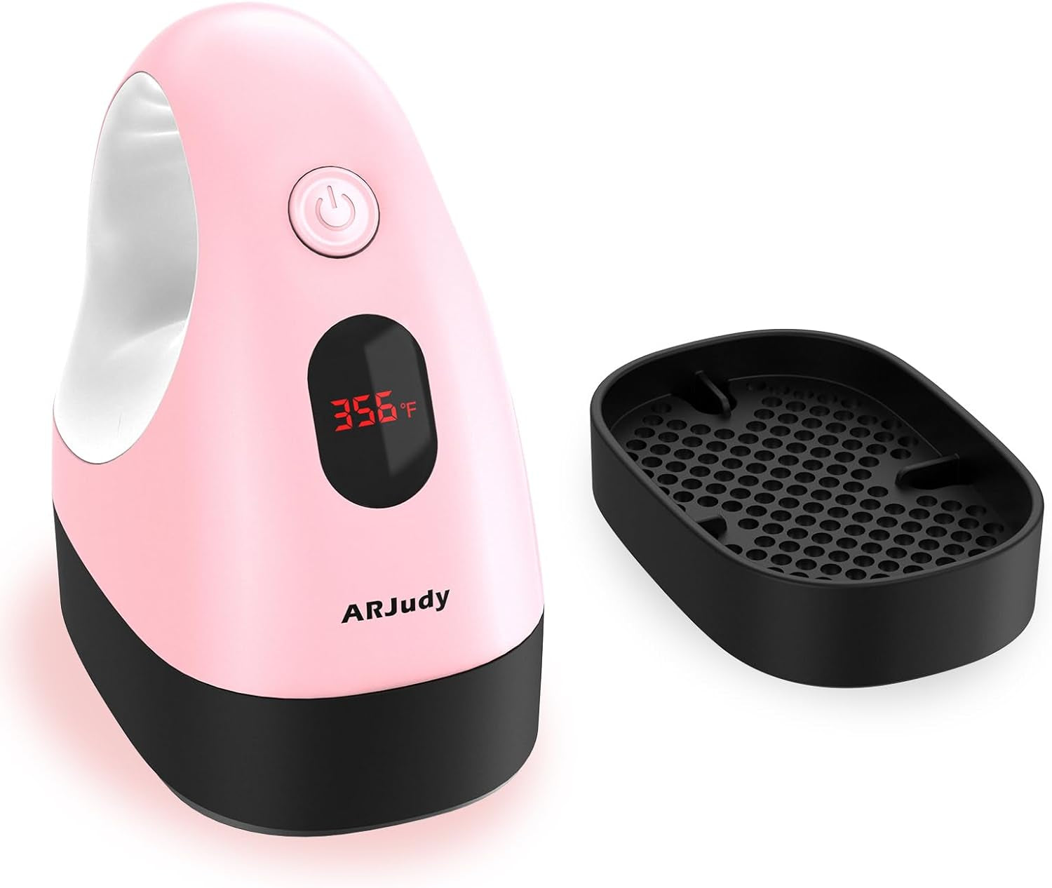 Mini Heat Press Machine, Mini Heat Transfer Iron Press, 3 Heat Settings &amp; Visible Temp, Portable Heat Press Easy for Crafts, T-Shirt, Hats, Shoes, Bags, Cap and Small Vinyl Projects (Blue)