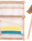 Weaving Loom Kit, 15.2" H X 9.85" W Wooden Tapestry Looms, Warp ​Frame ​Loom Heddle Bar for Weave Board Weaver Tapestry Kids Beginner