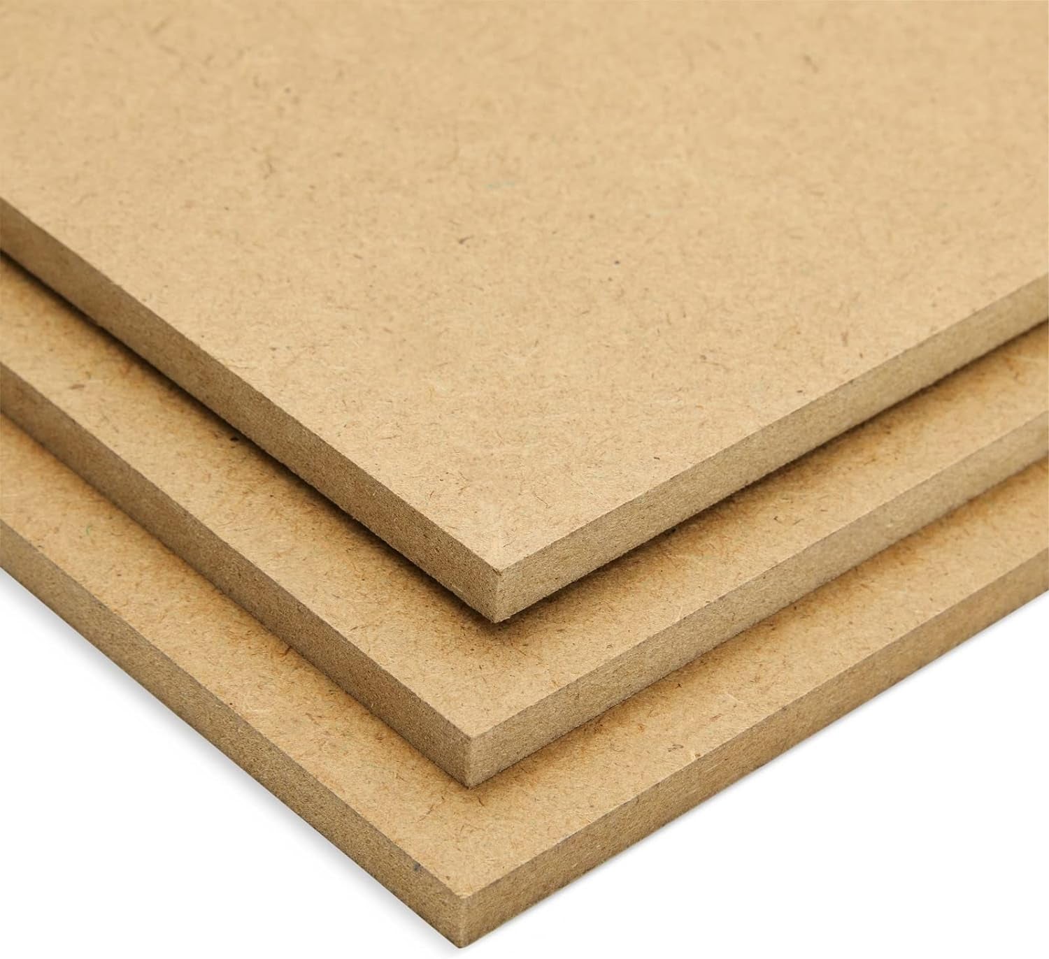 6 Pack Unfinished Wood Planks for Crafts, Wall Decorations, Rectangular MDF Board 1/4 Inch Thick for DIY Projects, Art Classes, Carpentry, Painting (5 X 15 Inches)