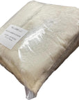 Sheepswool Leather Remnants, Sheep Leather and Wool, Lambs Wool Scrap Appoximately 16-18 Pieces 10" X 5" (Aprox. 2LBS)