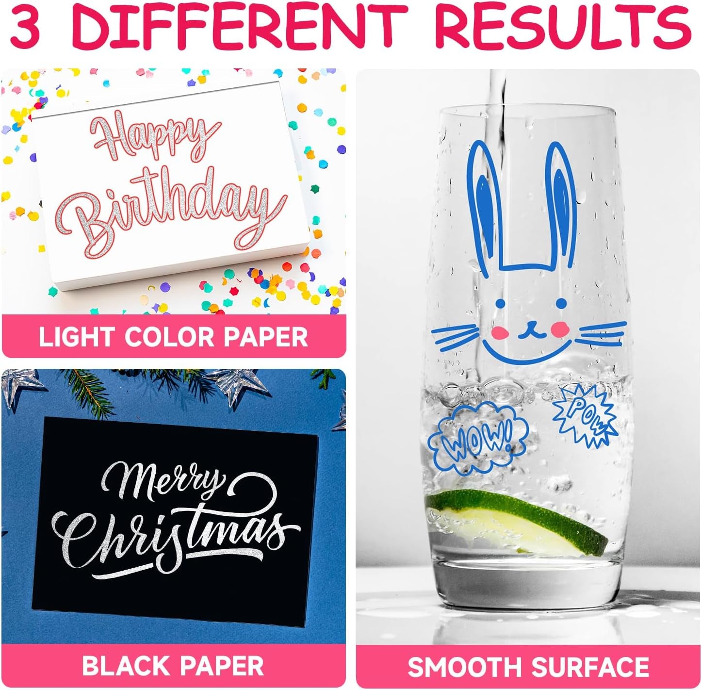 Shimmer Markers Outline Pens, Stocking Stuffers for Kids Teens, Teen Girl Girls Trendy Stuff, 12 Colors Metallic Markers for Drawing, Art Supplies, Arts Crafts, Gifts for 4-12 Year Old Girl