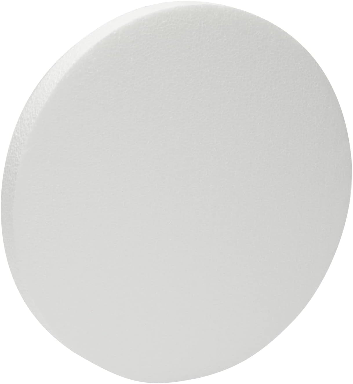 6 Pack 12X12-Inch round Foam Circles for Crafts, 1" Thick, for DIY Projects, Decorations (White)