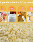 Candelilla Wax Pellets Candelilla Vegan Wax for Cosmetics DIY, Soap and Candle Making, Alternative to Beeswax - 14 OZ