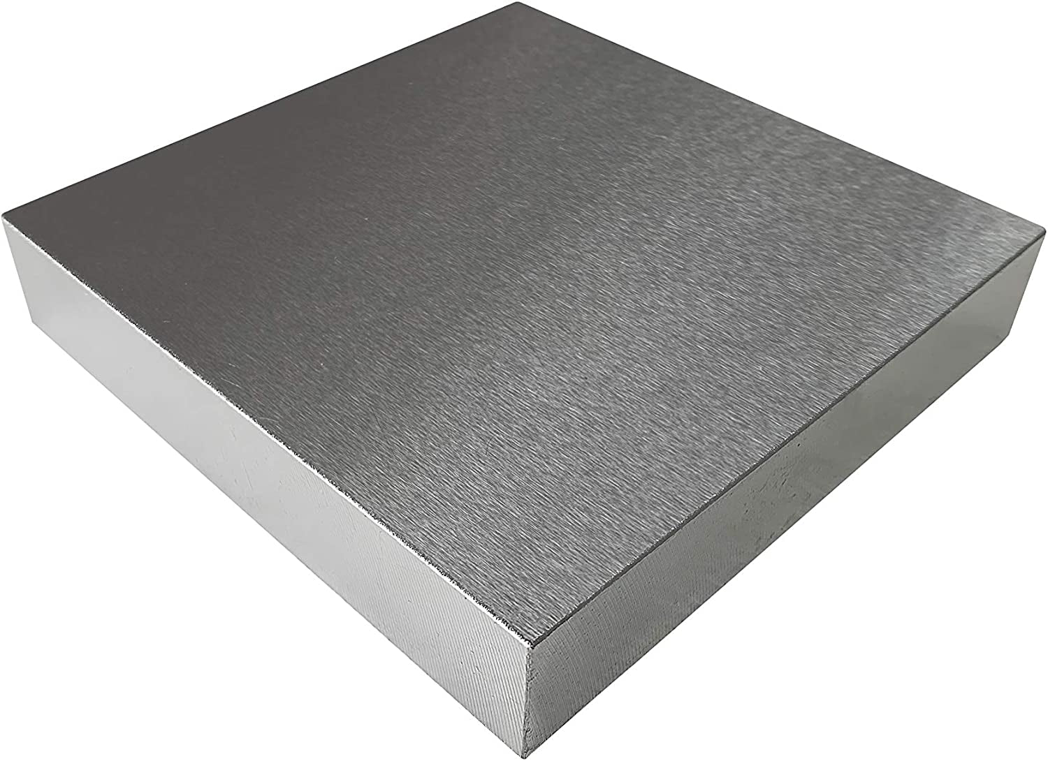 Steel Bench Block 4"X4" Flat Anvil Jewelers Tool Metal Bench Block for Jewelry and Stamping (4''X4''X1/2'')