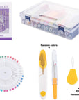 Sewing Threads Kits 60 Colour 250 Yards per Polyester Thread Spools with 10 Sewing Needles, 2 Needle Threader, Yarn Scissors, Stripper and Pearl Needle for Hand or Machine Sewing