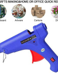 Glue Gun - 100W Hot Glue Gun with 10Pcs High Adhesion Hot Glue Sticks for Car Dent Repair, Home Improvement, Quick Daily Repair and DIY Small Craft Projects