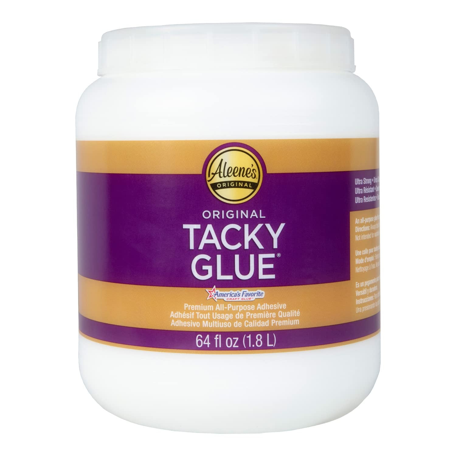 Original 2 Fl. Oz. 6-Pack, America&#39;S Favorite Tacky Glue, 6 Pack, Ideal for Slime, Crafts and School Projects