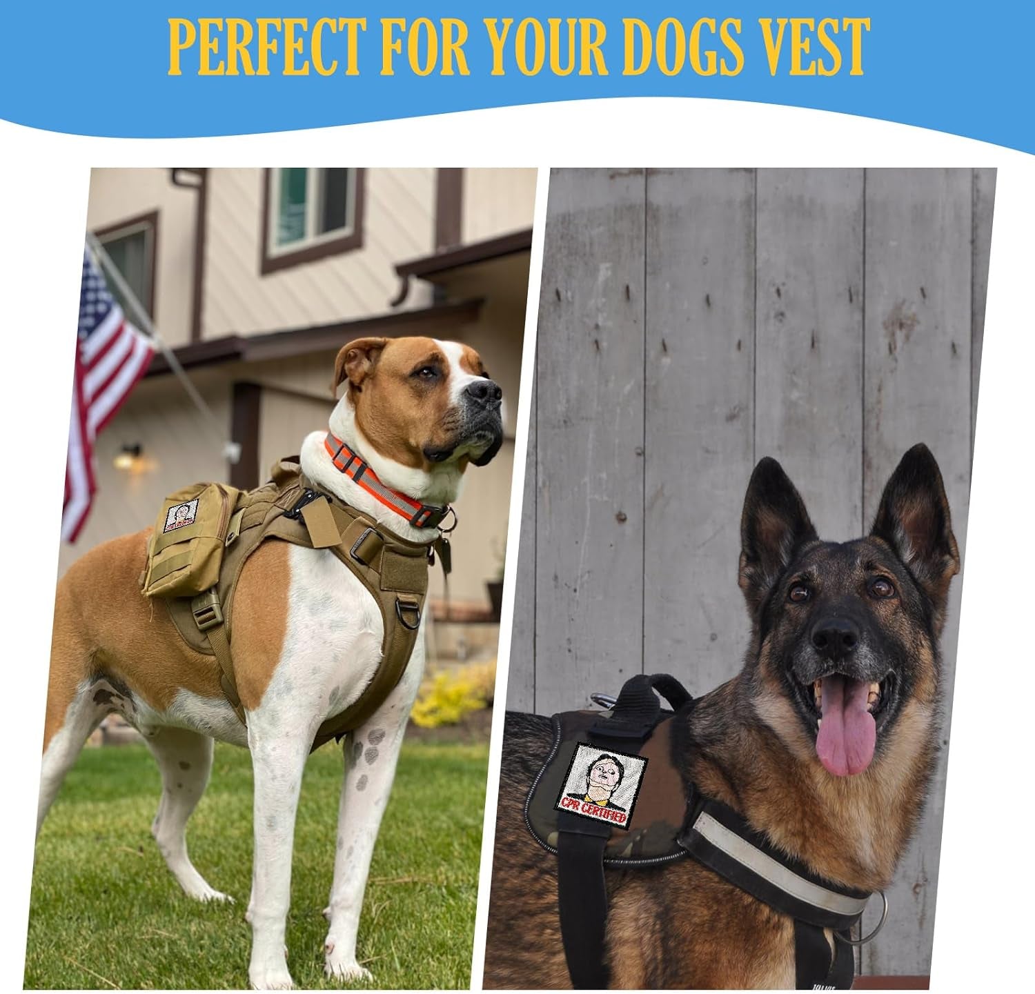 CPR Certified Patch, 1 Pc Embroidered Morale Patch with Hook Fastener Backing, Funny Meme Patches for Backpacks, Vests, Jackets, Jeans, Hats