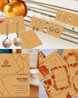 100 Sheets Light Brown Cardstock 8.5 X 11 Kraft Paper,  80Lb Card Stock Printer Paper for Invitations, Menus, Crafts, DIY Cards