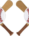 Baseball Bats Patch Bats Sports Ball, Iron On/Sew on - Appliques for Kids Children