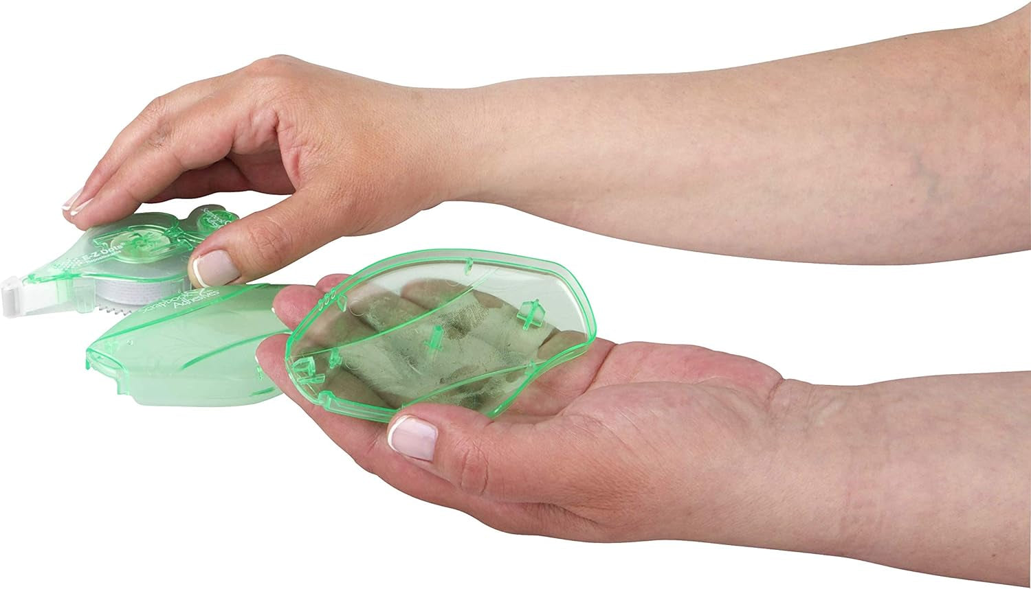 by 3L, 43 Feet 3L  E-Z Dots Repositionable Runner Refill Cartridge, Set of 6, Clear, 6 Count